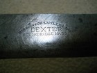 Vintage DEXTER Harrington Cutlery Co Carbon Steel Butcher Knife / 11" Blade — photo 2