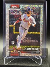 Jimmy Crooks 2026 Topps Celebration Confetti Foil #73 (RC) - St. Louis Cardinals