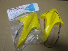 The Amazing Outrover Fish Teaser NEW Yellow Starboard & Port  11 oz (TWO)