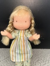 Vintage 1975 Holly Hobbie 6” Plastic Doll