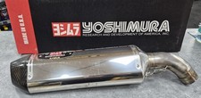 Yoshimura Exhaust Stainless R77 Signature Slip On Suzuki V-Strom 1000 14-19