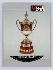 1990-91 Pro Set #380 The King Clancy Memorial Trophy Kevin Lowe Hockey Card