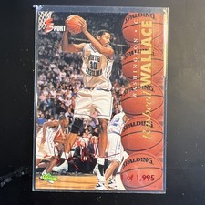 1995 Classic Rasheed Wallace #S4 Red Foil Signature  1/1995