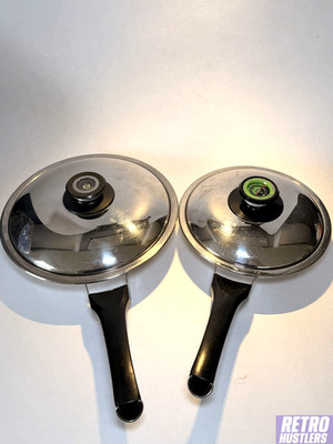 AMC Pfannen Set 1,3L + 2,0L mit Visiotherm Deckel