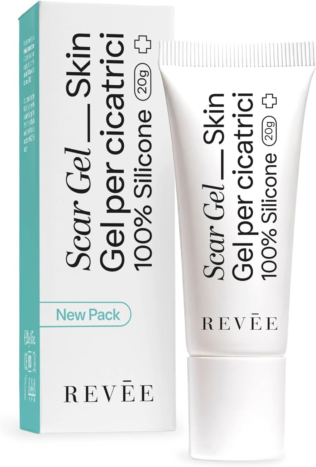 Scar Gel 20G Crema Cicatrici Chirurgiche - 100% Silicone, Topico per Cicatrici,