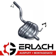 Endschalldämpfer für VW Golf V VI Jetta III Auspuff 9118