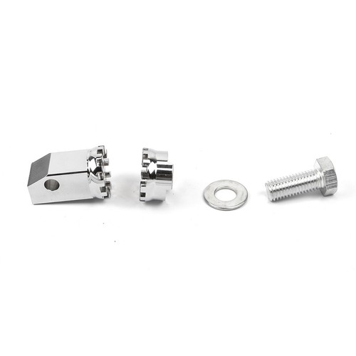 Adjustable Rear Passenger Footboards Floorboards For Yamaha V Star 650 Vstar 400 - Picture 6 of 8