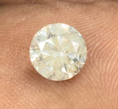 1.00 Ct Round Cut Lab Grown M VVS1 CVD Diamond Loose Gemstone O-3879 - Picture 3 of 5