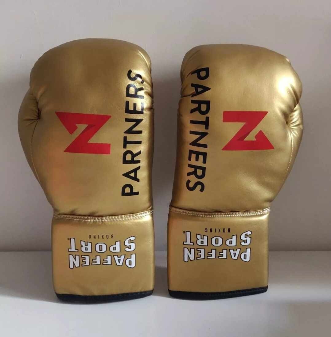 NEW Paffen Sports Gold Boxing Gloves