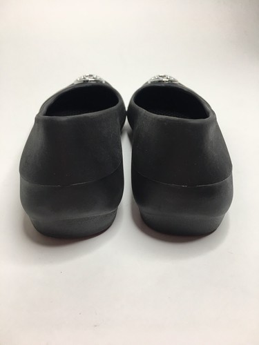 Zapatos planos de ballet para mujer Crocs medallón de plata • Talla 7 * En excelente estado • ¡Como nuevos! - Imagen 7 de 9
