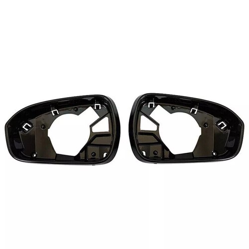 2x For Ford Fusion 2013~2020 Black Left Right Side Mirror Frame Trim Replacement - Bild 7 von 12