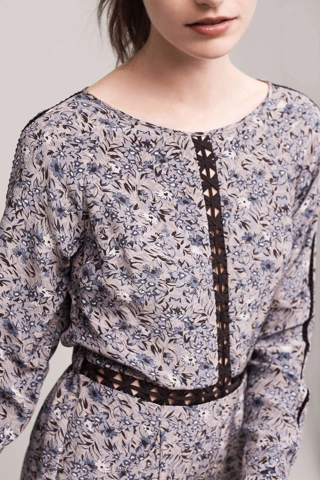 NUEVO Mameluco Anthropologie Floral Hettie de Encaje por Ranna Gill Talla XL (Origin. $158) Foto 3 de 3