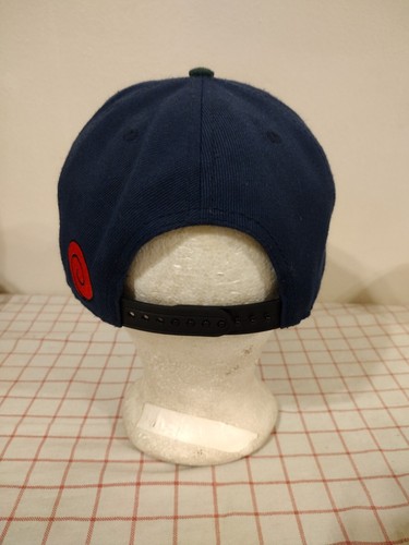 Naruto Kakashi Viz Media Cap Mütze grün blau verstellbar Druckknopflasche bestickt  - Bild 4 von 6