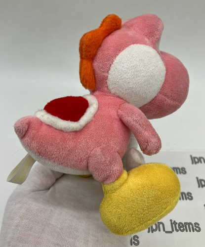 Yoshi's Island DS Pink Yoshi Plush Stuffed Toy Sanei 2007 From Japan - 第 15/17 張圖片