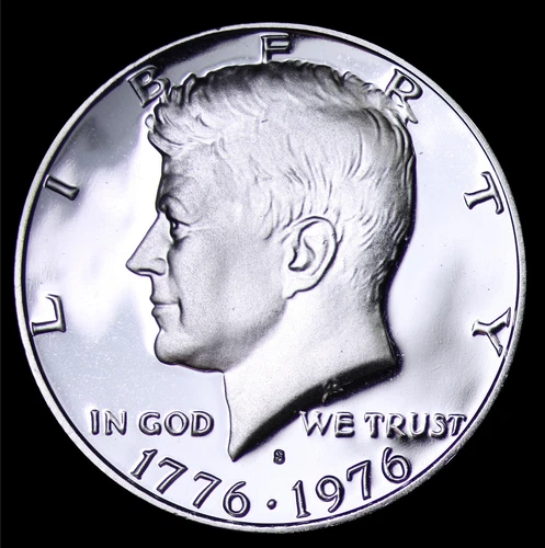 "Beautiful" 1976-S Kennedy Half Dollar PROOF 40% SILVER Bicentennial US Coin