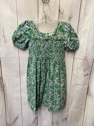 Crewcuts Girl's Size 8 Green Floral Dress