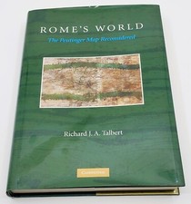 Rome's World The Peutinger Map Reconsidered by Richard J. A. Talbert 2010 HC