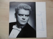 Hermann Prey & R-M Pütz Autogramm signed 21x21 cm Programmheft NDR Funkhaus 1964