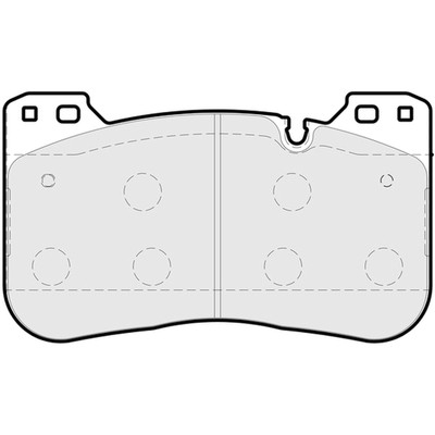 Brake Pads Set PD3908 Front Apec Blue 34107883265 34107884975 