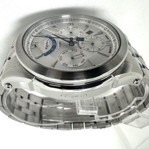 KENTEX Espiactive II E546M-08 Automatic Silver Power Reserve Excellent condition - Picture 8 of 17
