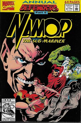 Namor The Sub-Mariner Annual No.2 / 1992 The Return of the Defenders