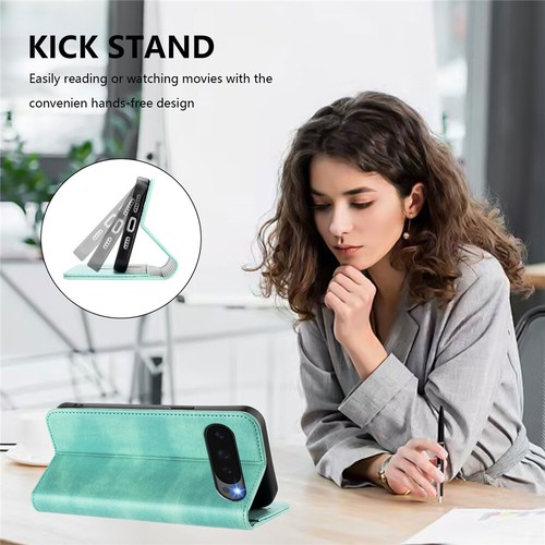 For Google Pixel 10 9 Pro XL 9A 8A 7A 6A Magnetic Flip Leather Wallet Case Cover - Picture 38 of 55