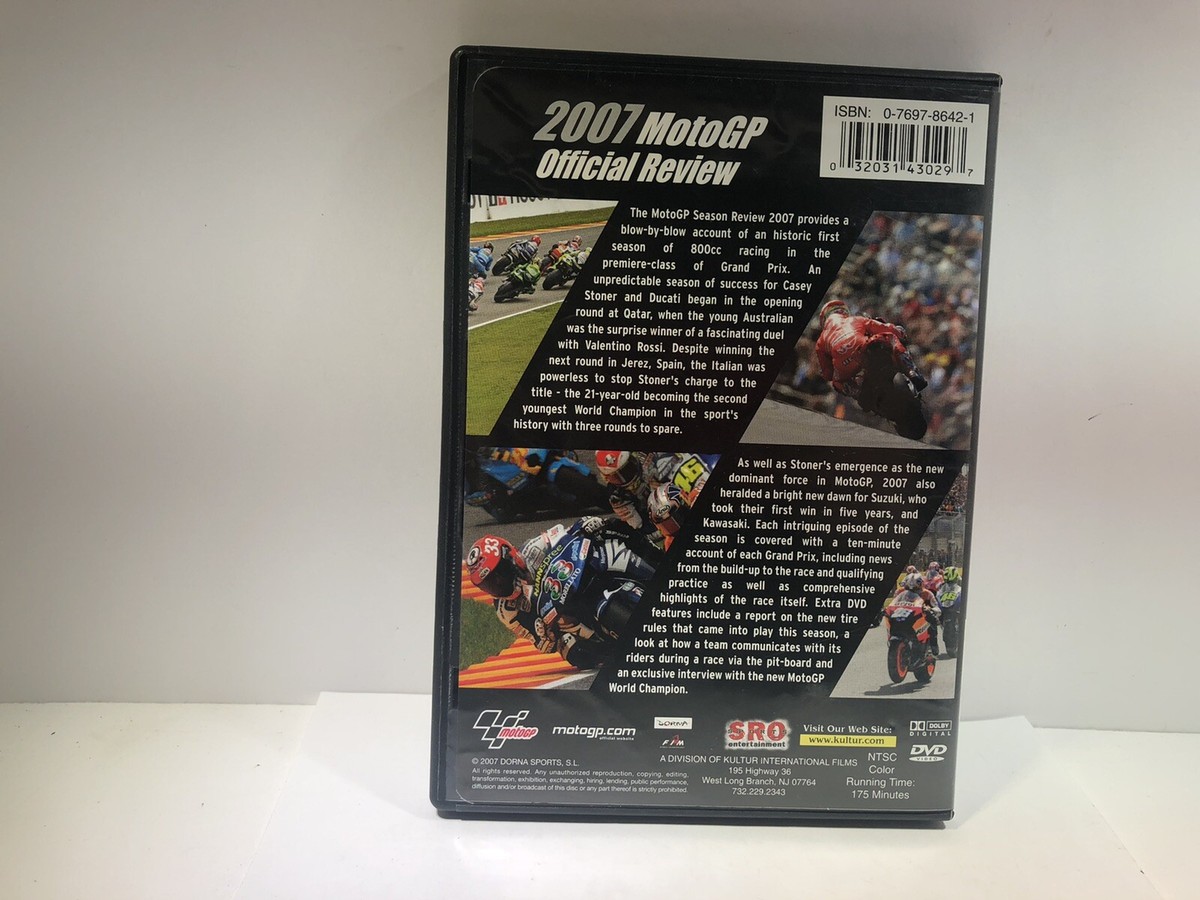 2007 MotoGP Official Review - DVD By Casey Stone,Valentino