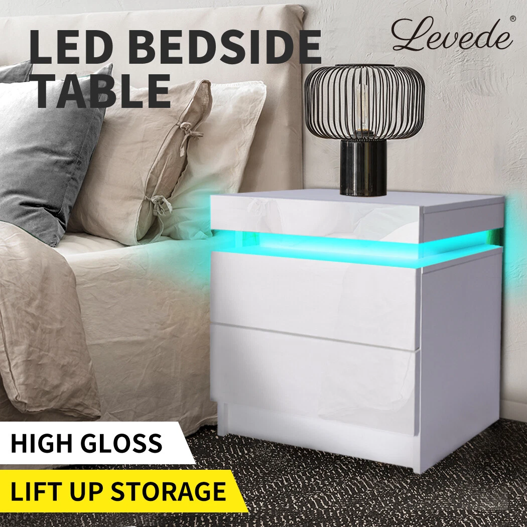 Levede on sale bedside table