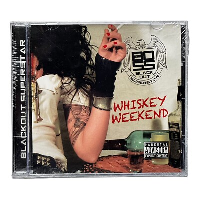 BLACKOUT SUPERSTAR Whiskey Weekend CD Cleveland OH Party Rock Radium Records