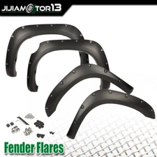 Wheel Cover Pocket Bolt Rivet  4Pc Fender Flares Fit For 2007-2013 Toyota Tundra