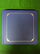 Creative Memories 7x7 Sapphire Album With 12 Pages decorated boy theme New