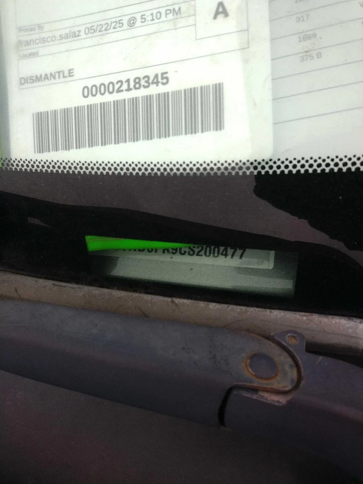 Ram Dodge 1500 2012 camioneta guardabarros derecho gris abolladura pequeña 79 k millas 216621 Foto 2 de 3