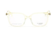 New Marius Morel 1880 60125M DD08 Square Yellow Crystal Eyeglasses Authentic