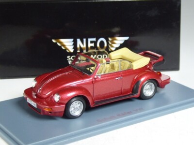 (KI-11-39) Neo Scale Models 46140 Schult VW Käfer Cabrio, 1:43 OVP
