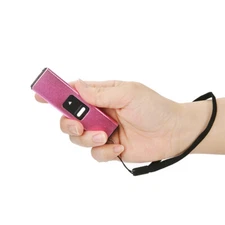 Stun Gun 800-380 BV Mini Rechargeable LED Flashlight Pink