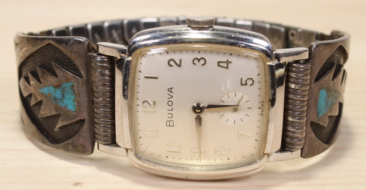 bulova sterling silver watch