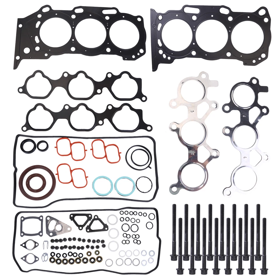 Head Gasket Set Bolts 2GRFE For Toyota Camry Sienna Lexus Es350 2005-2016 3.5L - Image 2 of 4