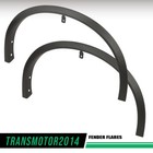 Fender Flares Set Fit For 14-2020 Nissan Rogue Front Smooth Black Plastic 2Pcs (For: Nissan)