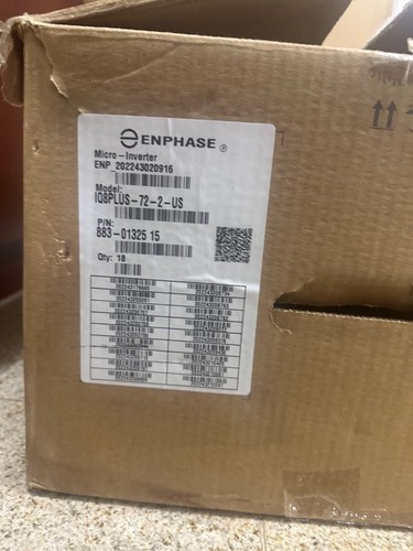 Box Of 18 Enphase IQ8+ Microinverter MC4 connectors IQ8PLUS-72-2-US - Picture 11 of 11