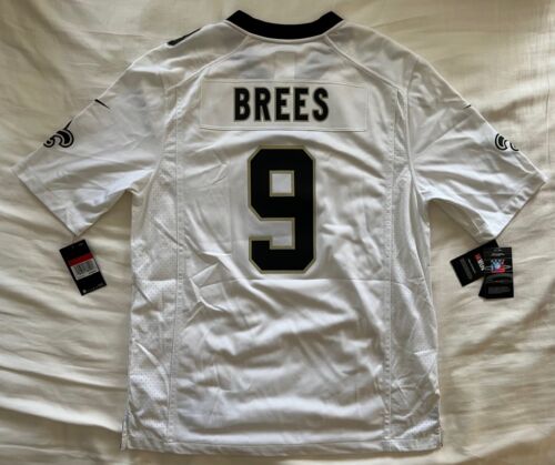 Nike On Field New Orleans Saints Drew Brees #9 NFL Jersey - Men's Large - NWT - Picture 3 of 7