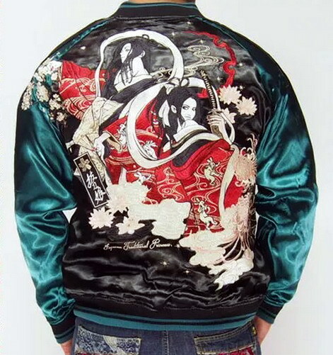 JAPANESE EMBROIDERED JACKETS 1&2,スカジャン JAPANESE EMBROIDERED JACKETS 1&2,スカジャン Mens Souvenir