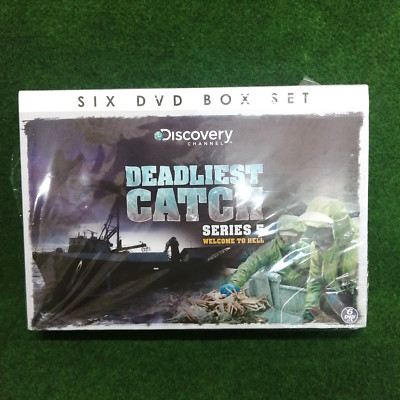 Deadliest Catch Series 5 Welcome to Hell 6 DVD Box Set Discovery Channel TV