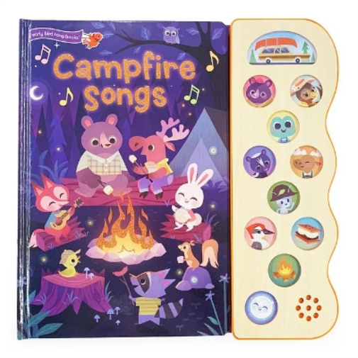 Rose Nestling Campfire Songs (Libro di cartone)