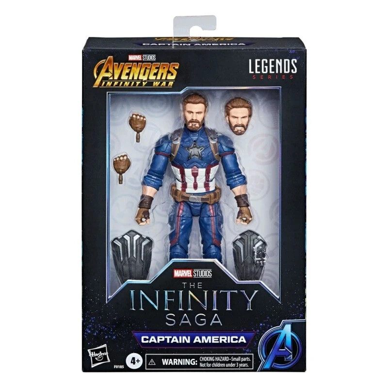 MARVEL LEGENDS SERIES FIGURA CAPITAN AMERICA MARVEL STUDIOS AVENGERS INFINITY