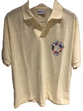 Polo shirt XL by Hanes International Vintage Made In USA, Sail Team Bahamas