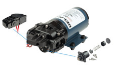 Delavan 3120-421F SmartFLO 12-Volt Bypass/Demand Diaphragm Pump - Bypass+Demand