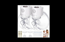 TSRETE S12 Green Double Breast Pump Wearable Rechargeable 21/24 MM NEW