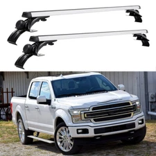 Universal 48" Car Top Roof Cross Bar Luggage Cargo Carrier Rack w/ 3 Kinds Clamp