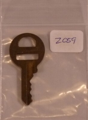 Master Lock Key # 2059 Replacement Padlock Amusement Vending Juke