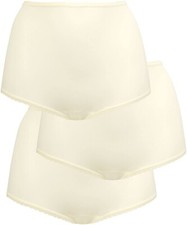 Bali 187844 Womens Skimp Skamp Brief 3-Pack Underwear Moonlight Size Medium/6